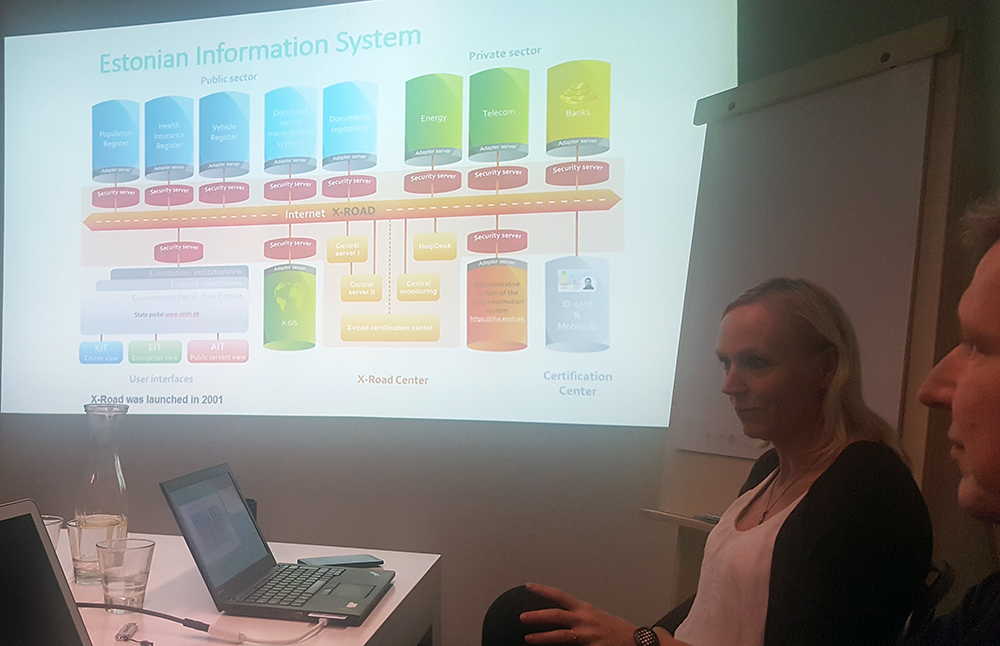 Presentation av Estlands X-road