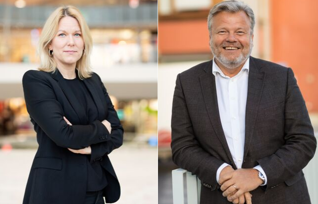 Thomas Erséus och Åsa Zetterberg