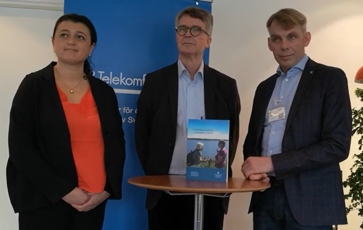 Bild från möte om utredning framtidens välfärdsteknik