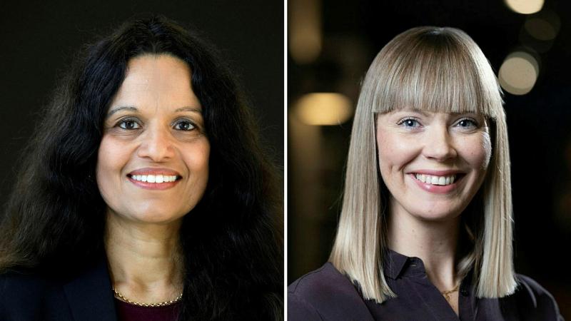 Magdalena Aspengren och Frida Faxborn